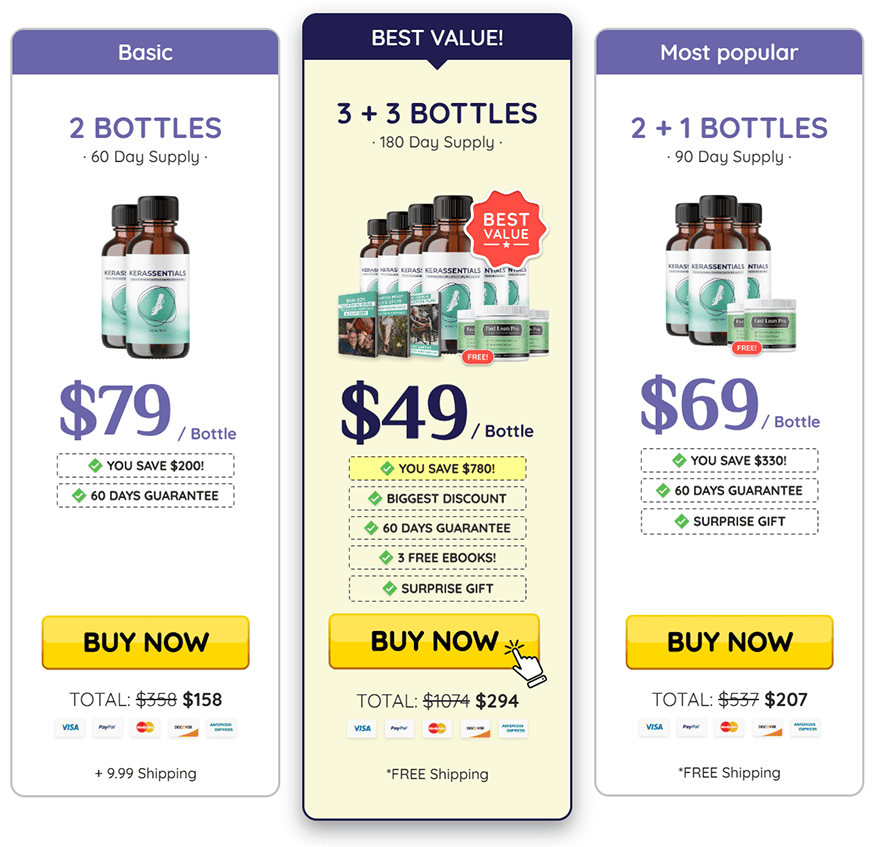 Kerassentials order